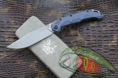 Нож складной тактический FAT DRAGON- NIMO KNIVES Wasteland с синей рукоятью